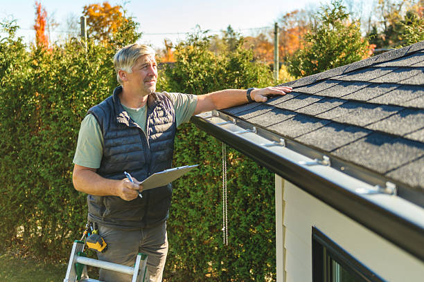 Professional Roof Inspection technician working in Westfall, OR